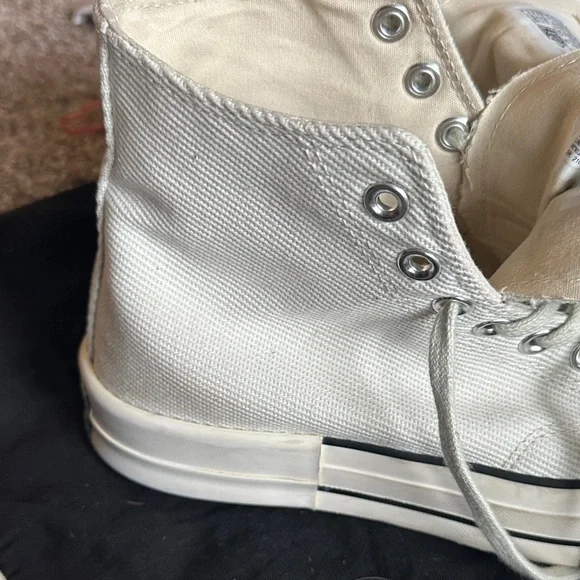Rick Owen’s DRKSTAR Converse High Top Sneakers - 8.5 Men’s - Picture 8 of 8